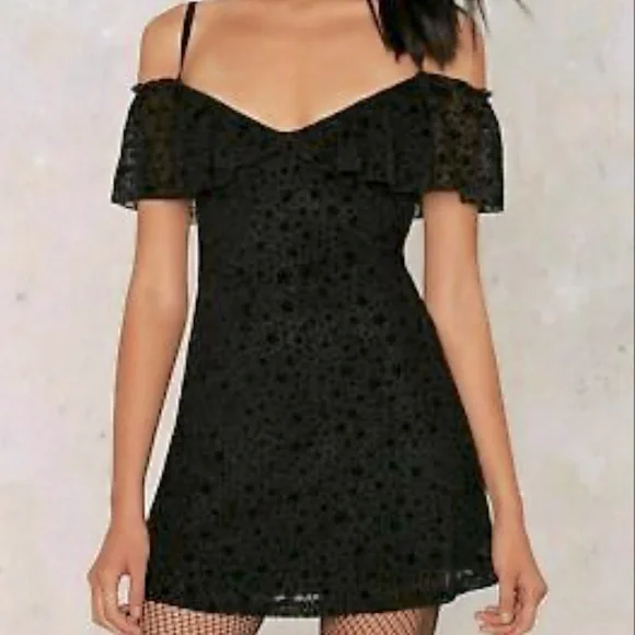 chinese dress ladies Deralina Bodycon Dress in Satin Black with Lace main image 0